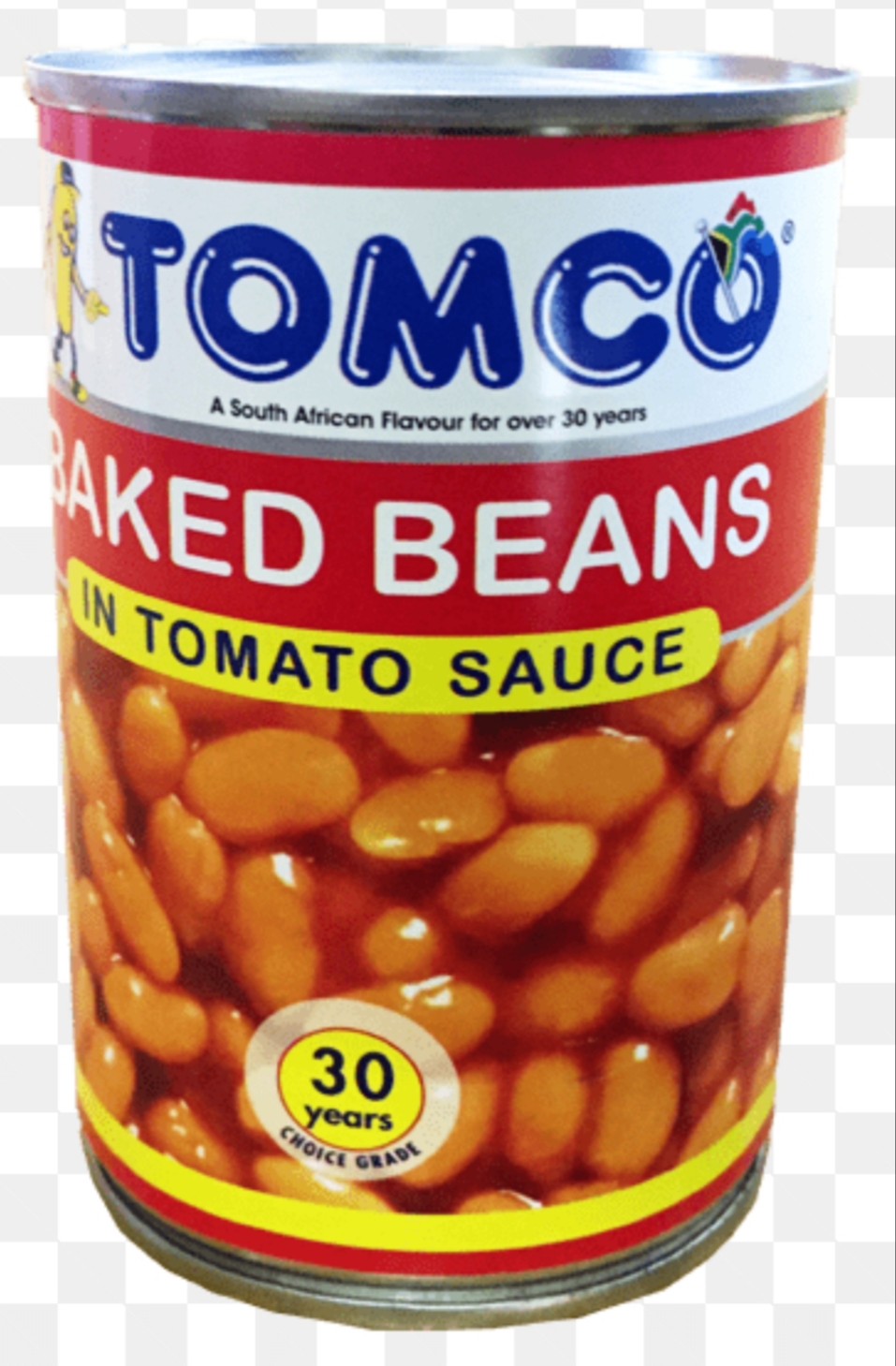 Product image - Canned baked beans 410 grams avialable for export a value for money product . Our prices are EX- WORKS Durban. 