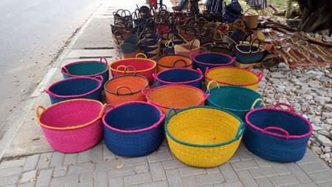 Product image - Hand woven baskets from northern Ghana.#handmade