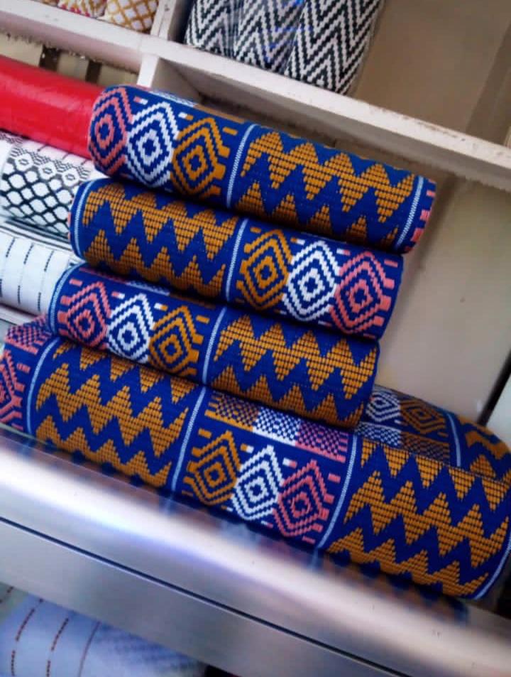 Product image - A lovely African Ghanian traditional CLOTH which is highly worn by elites and highly respected people in the society.