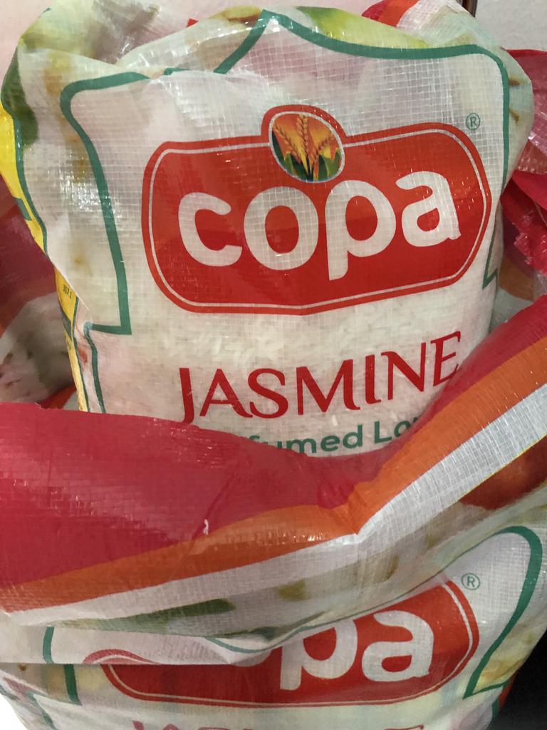 Product image - Copa Jasmine rice available, 5sacks in 1 pack  and very nice and tasty. contact on 0549442657 for more information