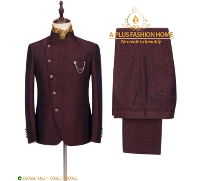 Product image - This unique wedding suit is designed with high quality wool material that guarantees durability and comfort. It is suitable for all kinds of occasion and it can be worn all year round, it comes in 2 pieces brown colored (Jacket + pant).

For custom orders,
Please feel free to start a 
conversation for further enquires.
Your satisfaction is our priority
 I hope you have a pleasurable shopping experience