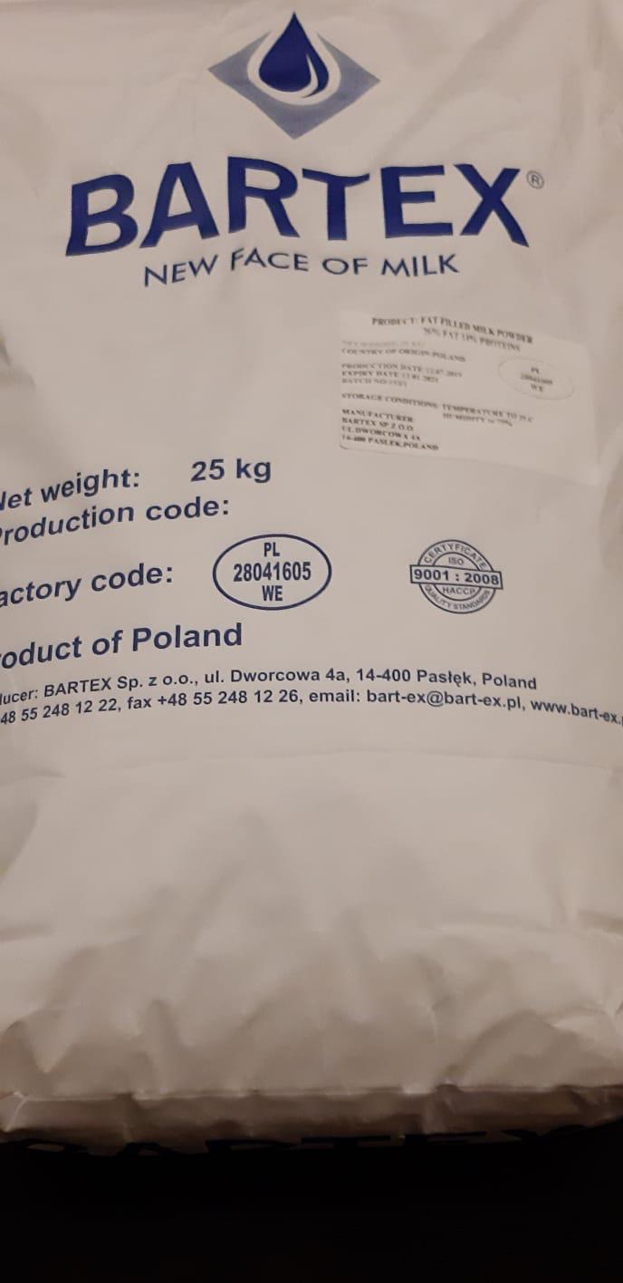 Product image - Powder Milk in 25 kg Sack . Direct from Europe. Available in Lome Togo Port