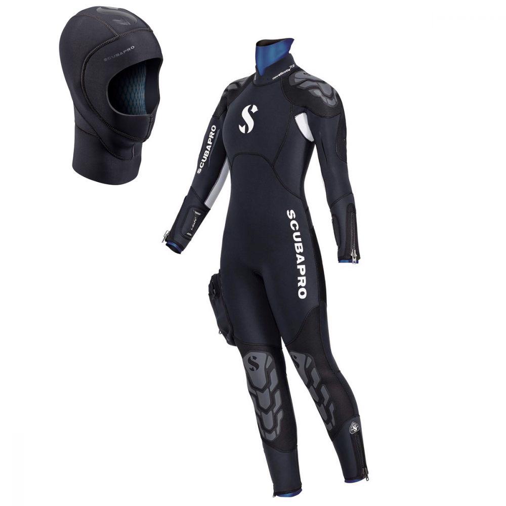 Product image - Product Description
 

NovaScotia Steamer 7.5 w/Hood Women-Black

 

Offering a snug-fitting, flexible dive suit with good thermal properties and minimal water intrusion, the NovaScotia semi-dry is the perfect solution for staying very warm and relatively dry while virtually eliminating hydrodrag, radically improving a diver's ability to move easily through the water. With its 7.6/6.5mm thickness, easy-zip waterproof