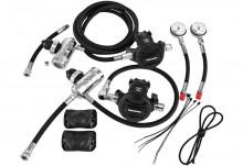 Product image - Product Description
As the popularity of sidemount diving continues to grow around the world, Apeks delivers a regulator kit that contains all of the necessary hardware and accessories to complete your breathing set-up, including two award-winning XTX50 regulators.

Kit Contents
2 ea. XTX50 DIN regulators with 5 port swivel turrets
One XTX50 has a 83” / 210cm hose
One XTX50 has a 24” / 60cm hose
2 ea. custom length M