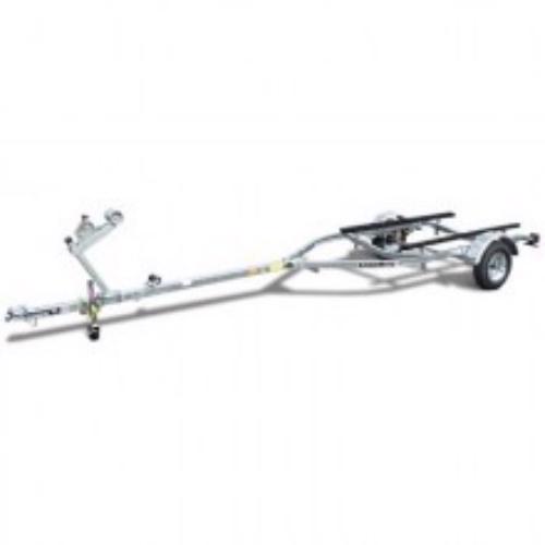 Product image - Product Description
Features:

Bunk-type trailer recommended for boats 12' to 14' in length
Heavy-duty frame features patented tubular construction that shrouds wiring and brake lines from damage during use
Hot-dipped galvanized finish provides exceptional strength and corrosion resistance
Single-axle trailer offers outstanding maneuverability
 

 

Specifications:

Trailer Type: Bunk
No. of Axles: 1
Load Capacity: 1