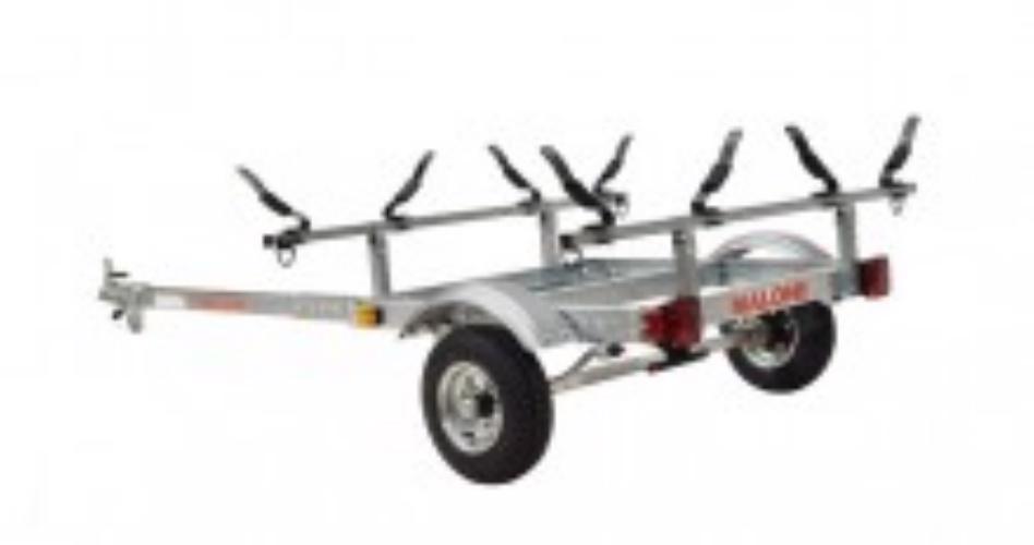 Product image - Product Description
Product Information
Haul your ‘yak or canoe to your destination with the Malone® XtraLight™ Kayak Sport Base Trailer. Designed to hold boats up to 14 feet in length, this trailer delivers the suspension system and weight capacity to travel to and from the water without worry. Whether you’re an angler or a rec paddler, the XtraLight™ trailer gets your gear there safe and sound.

FEATURES:

Designed