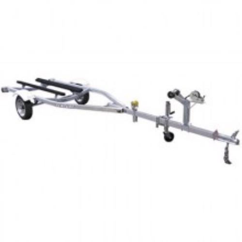 Product image - Product Description
Features:

Bunk-type trailer recommended for boats 12' to 14' in length
Single-axle trailer offers outstanding maneuverability
Hot-dipped galvanized finish provides exceptional corrosion protection
2-Year limited warranty
 

 

Specifications:

Trailer Type: Bunk
No. of Axles: 1
Load Capacity: 1000 lbs
Application: Boats 12' to 14'
Material / Finish: Galvanized steel
Overall Length: 15' 0"
Overall