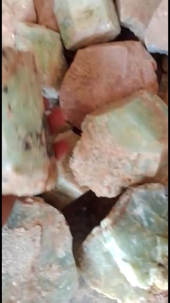 Product image - We've all kinds of lithium stone such as Ambigonite, Beryllium, Lepidolite, Kunzite, Patelite, Tantalite, Topaz etc with high grade % only serious buyer can DM WhatsApp +2348167117278 