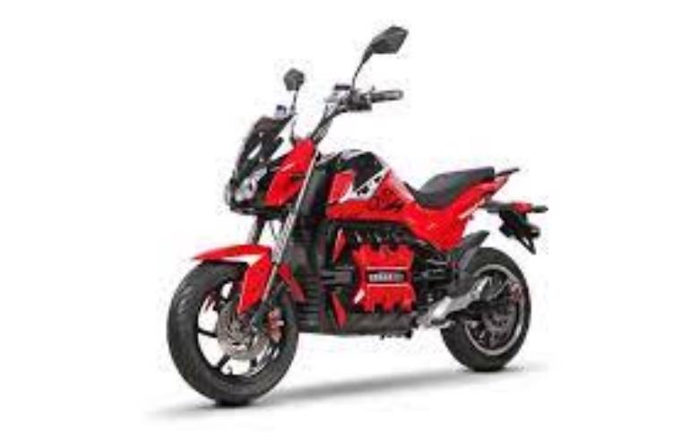 Product image - Product Description
SPECIFICATIONS
MODEL NAME
Emmo Kamen Electric Motorcycle
TOP SPEED
20 mph
RANGE
37.3 to 68.3 miles
MOTOR
500W Brushless QS Super Torque
BATTERY
80V 30Ah or 80V 50Ah
CHARGE TIME
3 - 10 Hours
BRAKING SYSTEM
F/R Hydraulic Discs
MAX LOAD
640 Lbs
FOLDABLE
No
WEIGHT
265 Lbs
SMART TECHNOLOGY
LCD Display (speedmeter in kph)
TIRES
F/R 120/70-14 Tubeless
ASSEMBLY
80 - 90% Assembled
DIMENSIONS
76"x43"x31"