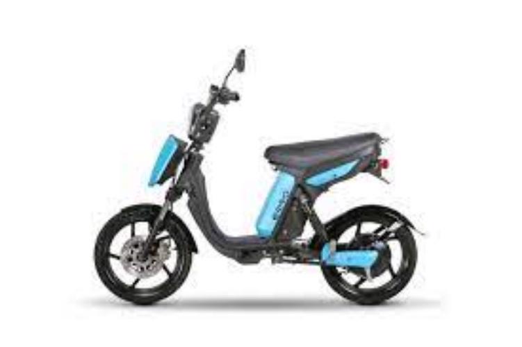 Product image - Product Description
SPECIFICATIONS
MODEL NAME
Emmo Urban T2 Electric Moped
TOP SPEED
20 mph
RANGE
15.5 to 62 miles
MOTOR
Continuously 500W
BATTERY
48V 12Ah SLA to 48V 50Ah Lithium
CHARGE TIME
3 - 10 Hours
BRAKING SYSTEM
R: Drum / F: Hydraulic dics
MAX LOAD
350 Lbs
FOLDABLE
No
WEIGHT
165 Lbs
SMART TECHNOLOGY
LCD Display (speedmeter in kph)
TIRES
18x2.5 Tubeless Tire
DIMENSIONS
66"x43"x27"