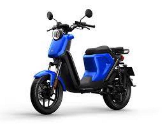 Product image - Product Description
SPECIFICATIONS
MODEL NAME
Niu UQi+ Sport Electric Moped
TOP SPEED
Up to 20 Mph
RANGE
50 Miles
MOTOR
800W Niu
BATTERY
48V 31Ah removable
CHARGE TIME
7 hours
BRAKING SYSTEM
F/R hydraulic disc
MAX LOAD
324 Lbs
FRAME MATERIAL
Anodized aluminum alloy
FOLDABLE
No
WEIGHT
127 Lbs