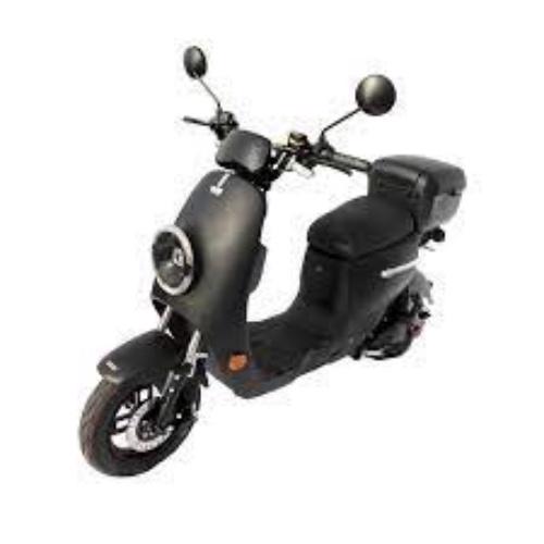 Product image - Product Description
SPECIFICATIONS
MODEL NAME
Gio Italia Ultra Electric Moped
TOP SPEED
30 mph
RANGE
Up to 40 miles
MOTOR
500W
BATTERY
60V 20Ah Lead Acid
BRAKING SYSTEM
F/R Discs
MAX LOAD
330 Lbs
FRAME MATERIAL
Steel
FOLDABLE
No
SMART TECHNOLOGY
Control panel, integrated alarm system, USB port
TIRES
F/R 3.50-10
ASSEMBLY
90% Assembled
DIMENSIONS
70"x23"x40"