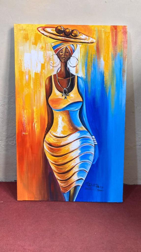 Product image - Exhibition of rich and vibrant Ghanaian craftsmanship and culture to the globe. The Paintings, Arts and Crafts showcase and promote the appreciation for traditional arts and forms. PLACE ORDERS and have a feel of original artifacts. 