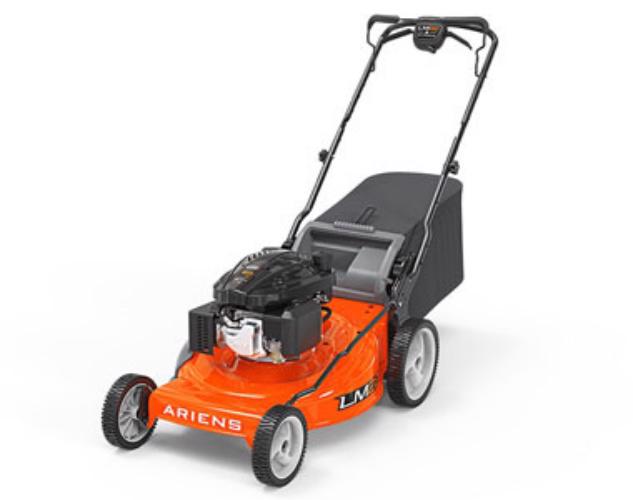 Product image - https://mowerequip.com/  Product Description
Features for the Ariens Razor LM Self-Propelled
 

159cc Ariens Engine:Built to last with a powerful and reliable 159cc Ariens engine.
3-in-1 Cutting System:Choose to mulch, discharge or bag your clippings with the 3-in-1 cutting system. A rear bagger is included for bagging.
Cutting Height:Get a perfectly manicured lawn with 8 different cutting heights ranging from 1.5 - 