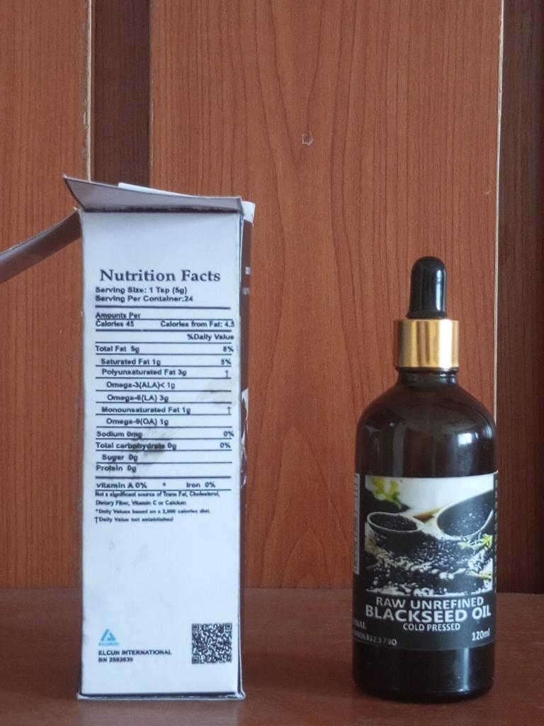 Product image - Blackseed oil Cold pressed manufactured by ELCUN INTERNATIONAL 