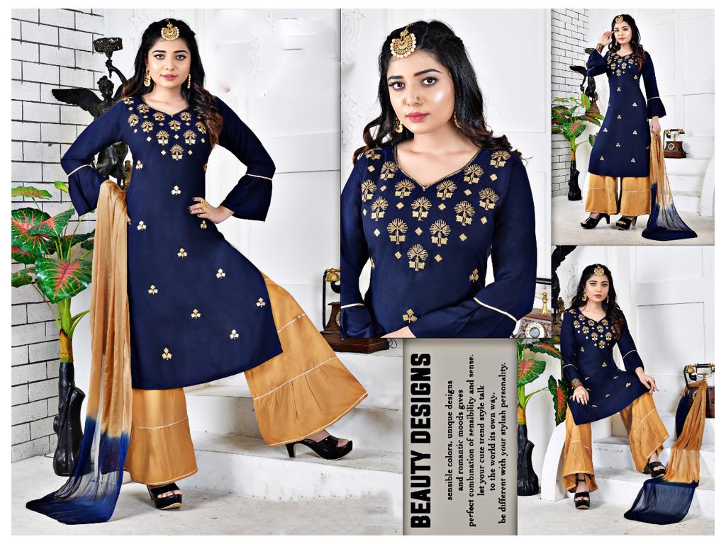 Product image - 100% cotton, chikan, rayon and other quality Tops, Kurtis, Dresses , Western wear & Sarees 