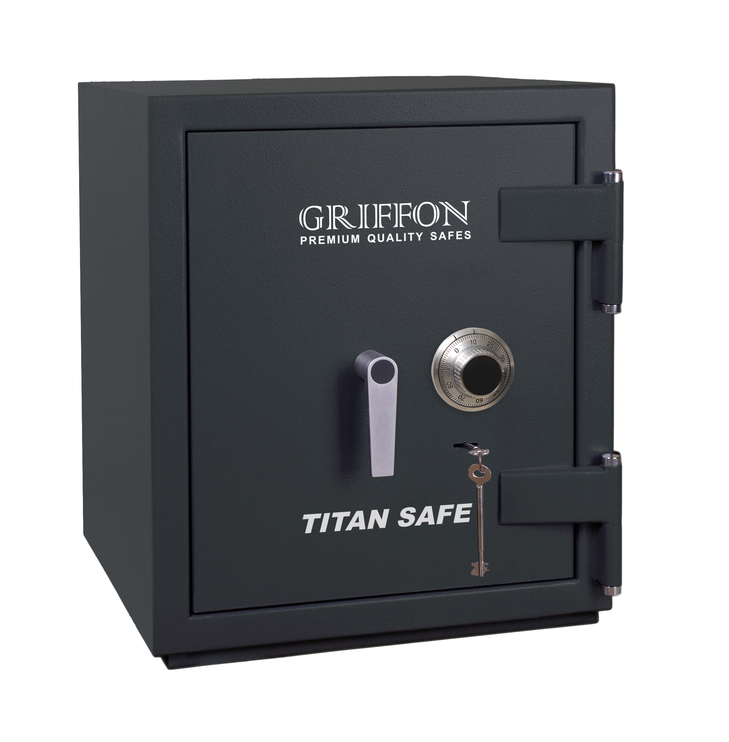 Product image - Safe is certified for burglary-resistance Grade II according to EN 1143-1. In compliance with LFS30P requirements according EN15659 as per technical specification. Bolt locking system: three-sided (5 active chromized bolts diameter 25 mm). Locks: safe key lock STUV(Germany) VDS class 1 + mechanical combination lock La GARD (USA) VdS class 1. 