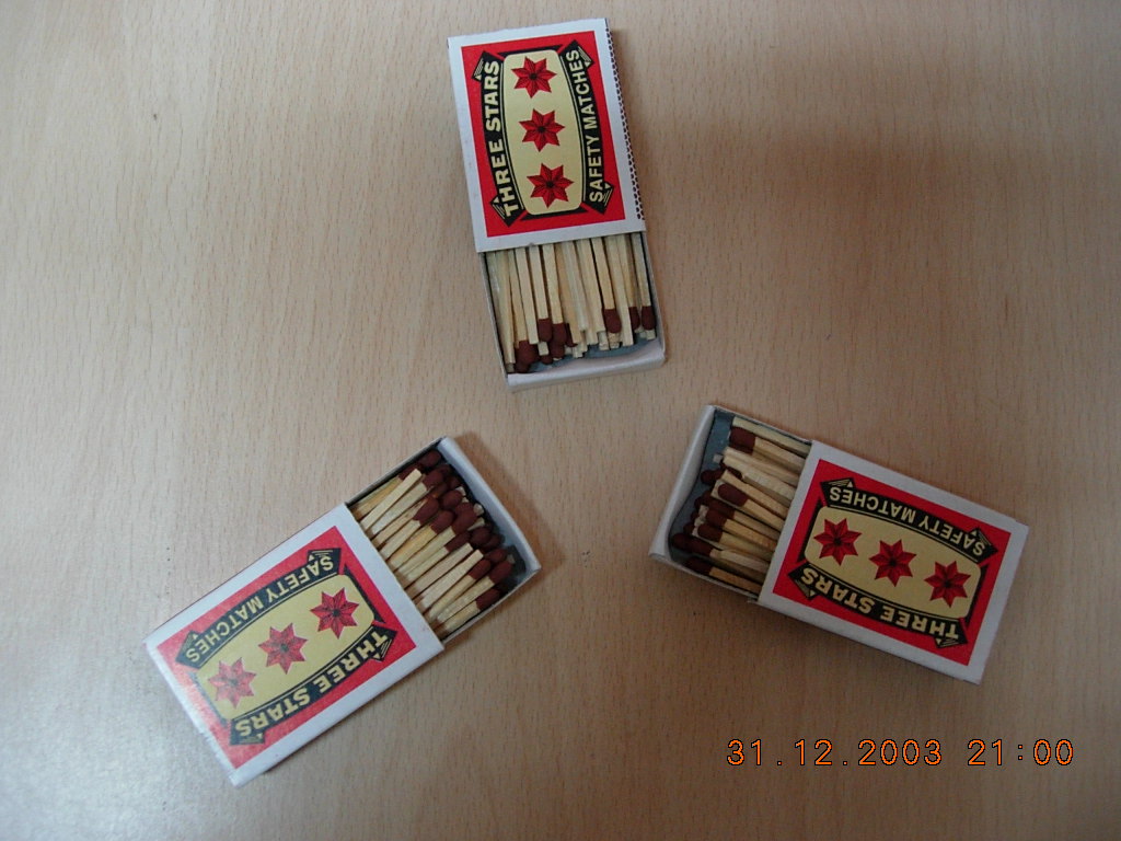 Product image - Safety matches exporters