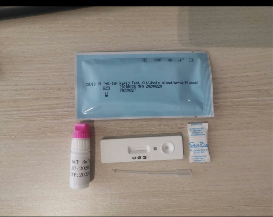 Product image - COVID - 19 test kits aviable for export reliable and safe to use . Our prices are EX - WORKS . For further information or inquires please call or WhatsApp +27823747040