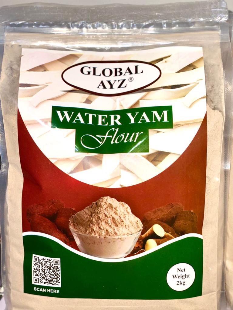 Product image - This product is Water Yam that has been processed and packaged for consumption 