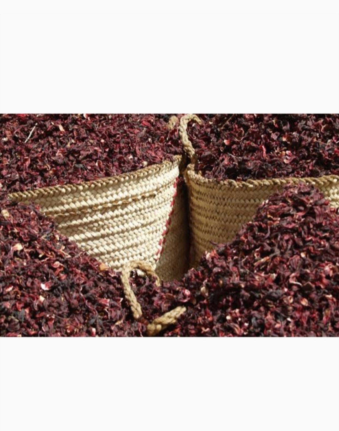 Product image - Dried hibiscus flower, well packed