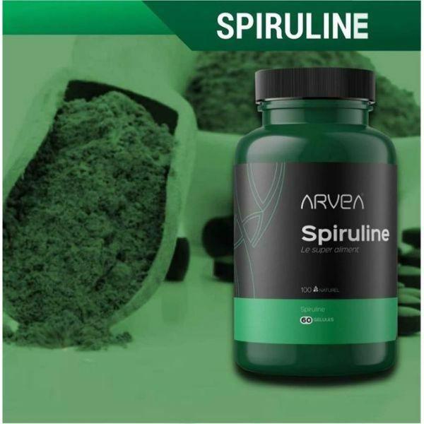 Product image - Description
La Spiruline est un super aliment.
 
Elle a une valeur nutritionnelle très élevée : elle contient de 50 à 70% de protéines ce qui est tout à fait exceptionnel.
La Spiruline est aussi riche en acides gras essentiels, en oligo-éléments, en minéraux : fer, magnésium, calcium, phosphore, potassium, sélénium, sodium, chrome, ainsi que l’ensemble des acides aminés essentielles.
De plus, elle est riche en vitami