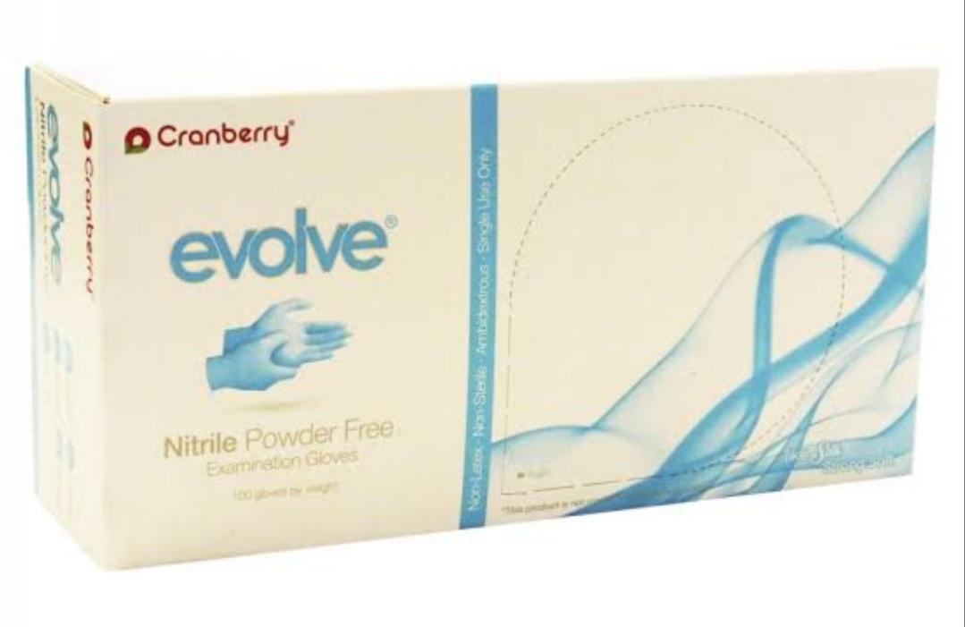 Product image - Cranberry 100's nitriles gloves . Boxes of 100's avialable for export . We can supply substantial quantities to any destination in the world . Our CIF price is $6.50 per box . Please whatsapp me or call +27823747040