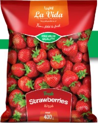 Product image - Strawberries are harvested at optimum ripeness, fresh clean and healthy. Then subjected to washing and subsequently frozen in static tunnel, then selected and packaged. During the process are keeping strict sanitary controls.

Strawberries are highly nutritious fruits, loaded with vitamin C and powerful antioxidant. Eating strawberries help to wards off cold and promote heart health
