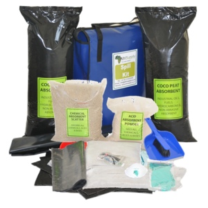Product image - We offer Spill Kits, Absorbents and Consumables
Wheelie Spill kits ideal for Industrial Sites, Mine Sites, Depot Sites,  Factories, Work Shops, any site that has a potential for spillages of Hazmat materials
- Universal/Oil/ kits for oil, diesel, hydraulic oils, fuel
- Chemical/HAZMAT Kits for Acids, Bases and chemicals
- Portable PVC Truck Spill Kits for transportation