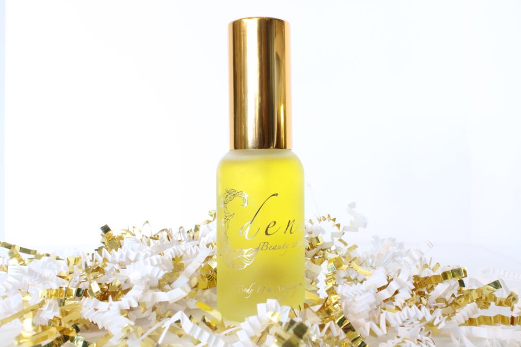 Product image - Made with hints of jasmine, and vanilla oil. This body oil is used to moisturize dry skin.This product is sold by the case. Each case contains 24 bottles, which are 30 ml each. 