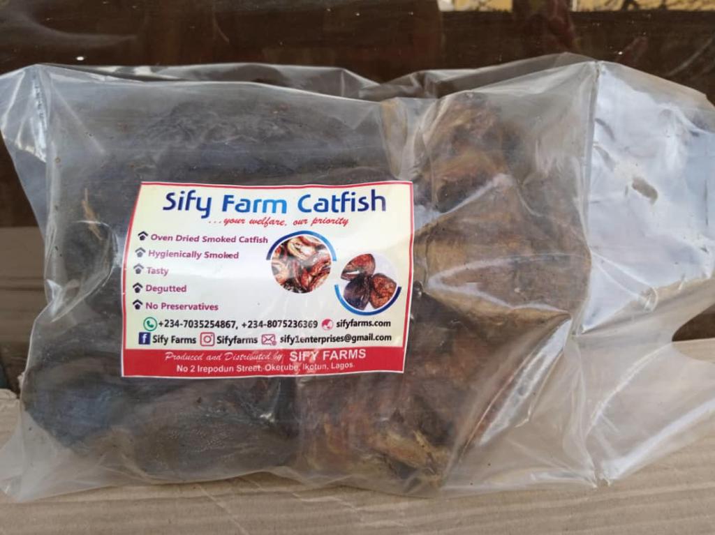 Product image - Quality and tasty oven dried catfish. Freshly dried and spiced ready to eat.