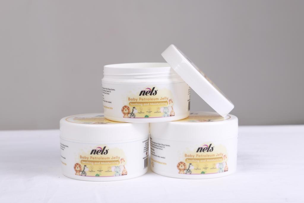Product image - Babies have sensitive skin that needs to be cared for with specifically formulated products. So our Baby Petroleum jelly is such a valuable part of your little one's routine. Our baby petroleum jelly soothes and moisturises dry skin, as well as protect it from wetness.