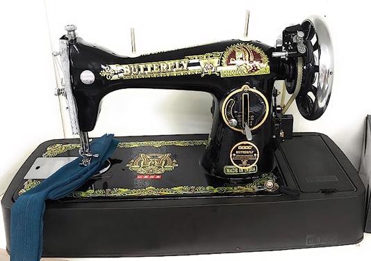 Public product photo - Butterfly Manual Sewing Machine - Black Electric