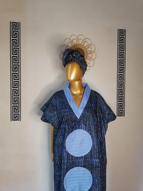 Public product photo - It a loose fit dress designed for comfort and style portraying the African culture. 