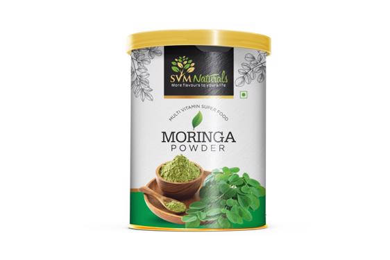 Public product photo - Our SVM Exports Moringa leaves are carefully washed and dried at low temperature and then powdered.  We maintain the  level of temperature on the process of Drying and powdering  process to retain the  colour and Nutritive values of Powder.   The leaf powder is rich in vitamins, phyto nutrients, antioxidants, amino acids and is easily soluble in water. 
Botanical name:Moringa Oleifera                                 