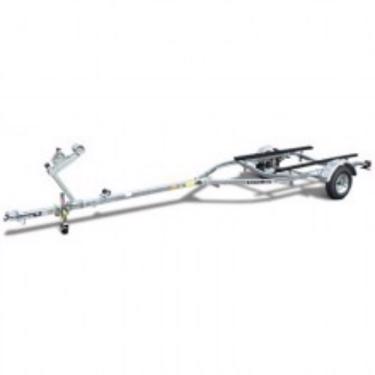 Public product photo - Product Description
Features:

Bunk-type trailer recommended for boats 12' to 14' in length
Heavy-duty frame features patented tubular construction that shrouds wiring and brake lines from damage during use
Hot-dipped galvanized finish provides exceptional strength and corrosion resistance
Single-axle trailer offers outstanding maneuverability
 

 

Specifications:

Trailer Type: Bunk
No. of Axles: 1
Load Capacity: 1