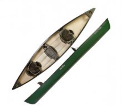 Public product photo - Product Description
Product Information
Perfect for a quiet fishing trip or a fun day with the family, the Old Town Canoe® Saranac Canoe pairs function with comfort and performance. You’ll love the spacious design, including molded-in rod holders, contoured seats, a center bench and dry hatch. From the flat hull bottom for excellent tracking, to the straight sides, this boat performs recreationally or for the next fi