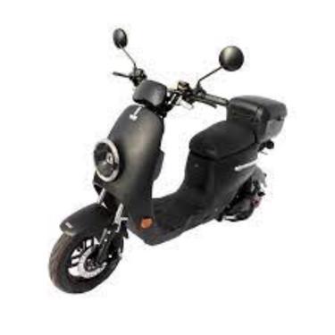 Public product photo - Product Description
SPECIFICATIONS
MODEL NAME
Gio Italia Ultra Electric Moped
TOP SPEED
30 mph
RANGE
Up to 40 miles
MOTOR
500W
BATTERY
60V 20Ah Lead Acid
BRAKING SYSTEM
F/R Discs
MAX LOAD
330 Lbs
FRAME MATERIAL
Steel
FOLDABLE
No
SMART TECHNOLOGY
Control panel, integrated alarm system, USB port
TIRES
F/R 3.50-10
ASSEMBLY
90% Assembled
DIMENSIONS
70"x23"x40"