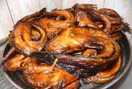 Public product photo - Smoked Catfish spiced with salt, clean and free from sand. We deliver Nation Wide and we give you quality. Contact details: WhatsApp +2347034721222 Email Id: ervpearles@gmail.com 
