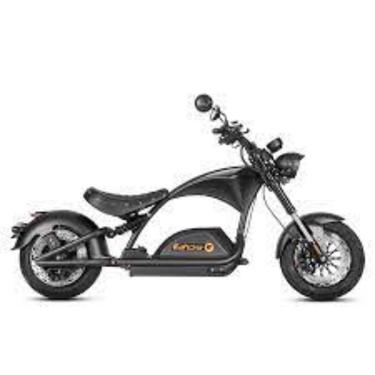 Public product photo - bestscooterstore.com Product Description
Unleash unstoppable power with the M1PS electric chopper, boasting an impressive 4000W motor and Samsung battery. Tackle any terrain with ease, from smooth pavement to rugged trails. Built for power, agility, and ruggedness, you'll experience unparalleled performance every time you hit the streets. Ready to turn heads with its sleek chopper design and lightning-fast speeds, th