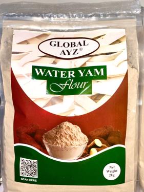 Public product photo - This product is Water Yam that has been processed and packaged for consumption 