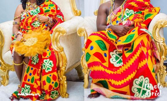 Public product photo - Ghanaian Local Kente Fabrics.Is quality to wear to your wedding,church,programms etc.