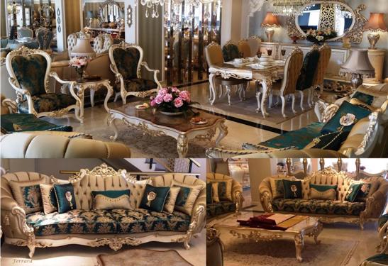 Public product photo - Luxury furnitures, sofa sets, dining room table sets.